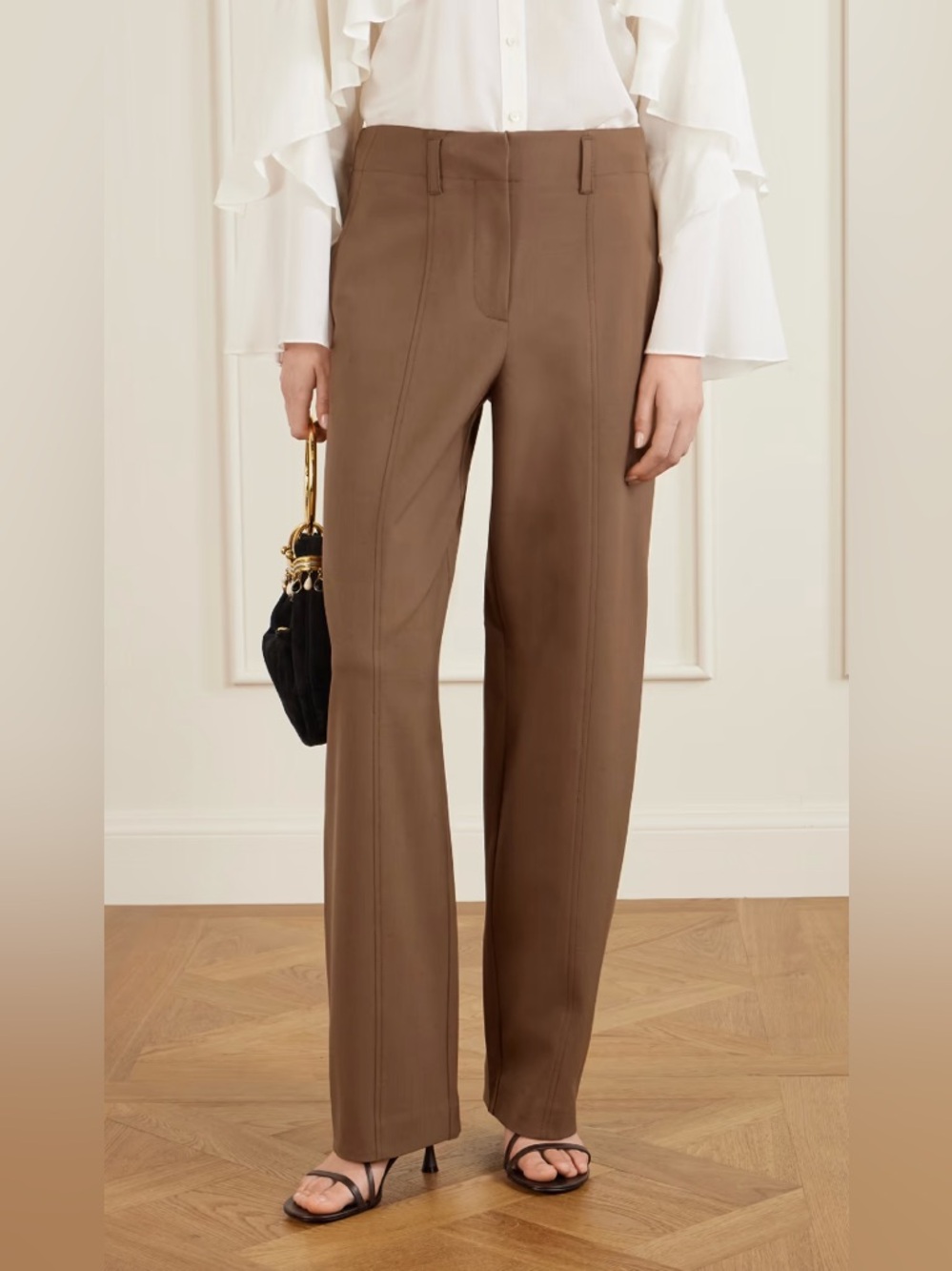 Ulla Johnson Ames Barrel Leg Trouser